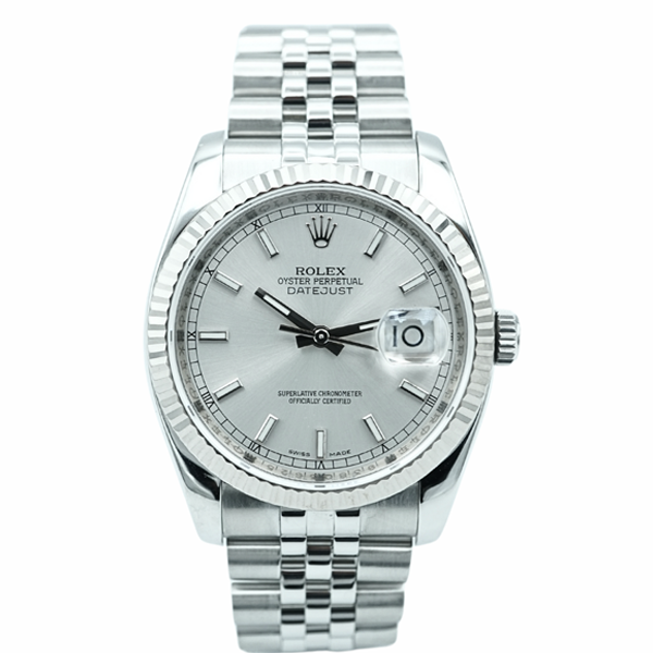 Rolex Datejust 36 mm / Silver – Jubilee
