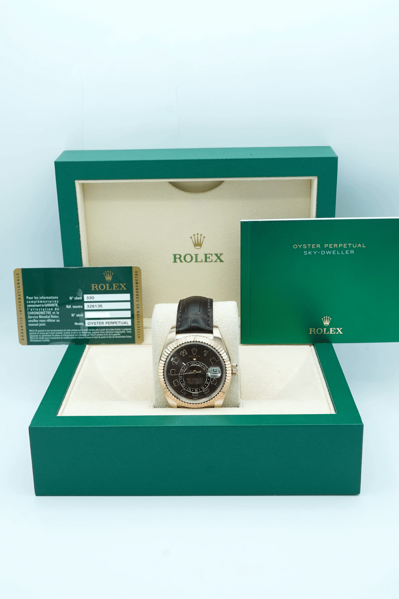 Rolex Sky-Dweller 42 mm / Rose Gold Brown Dial - Image 2