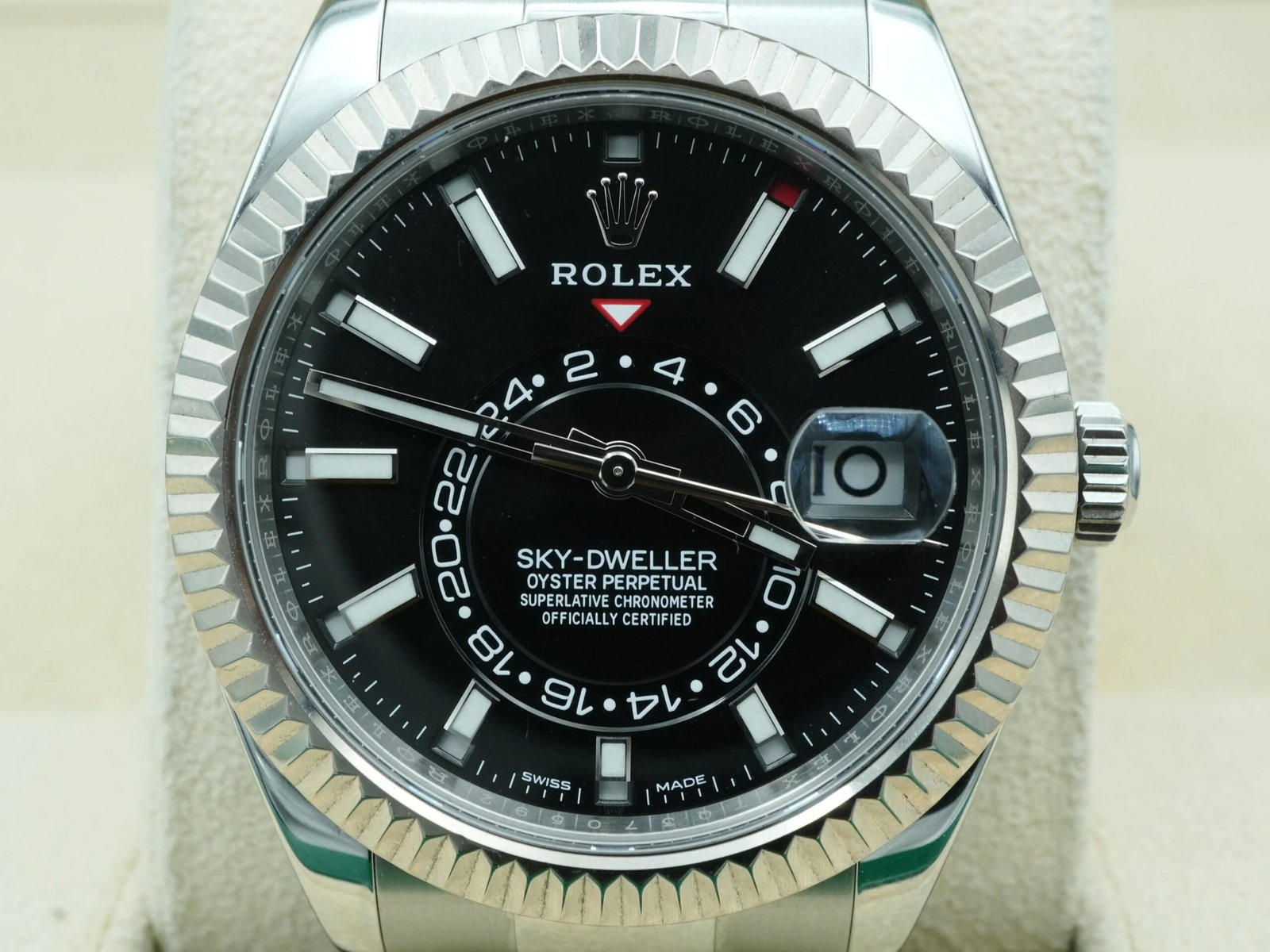 Rolex Sky-Dweller 42 mm / White Gold Black Dial - Image 7