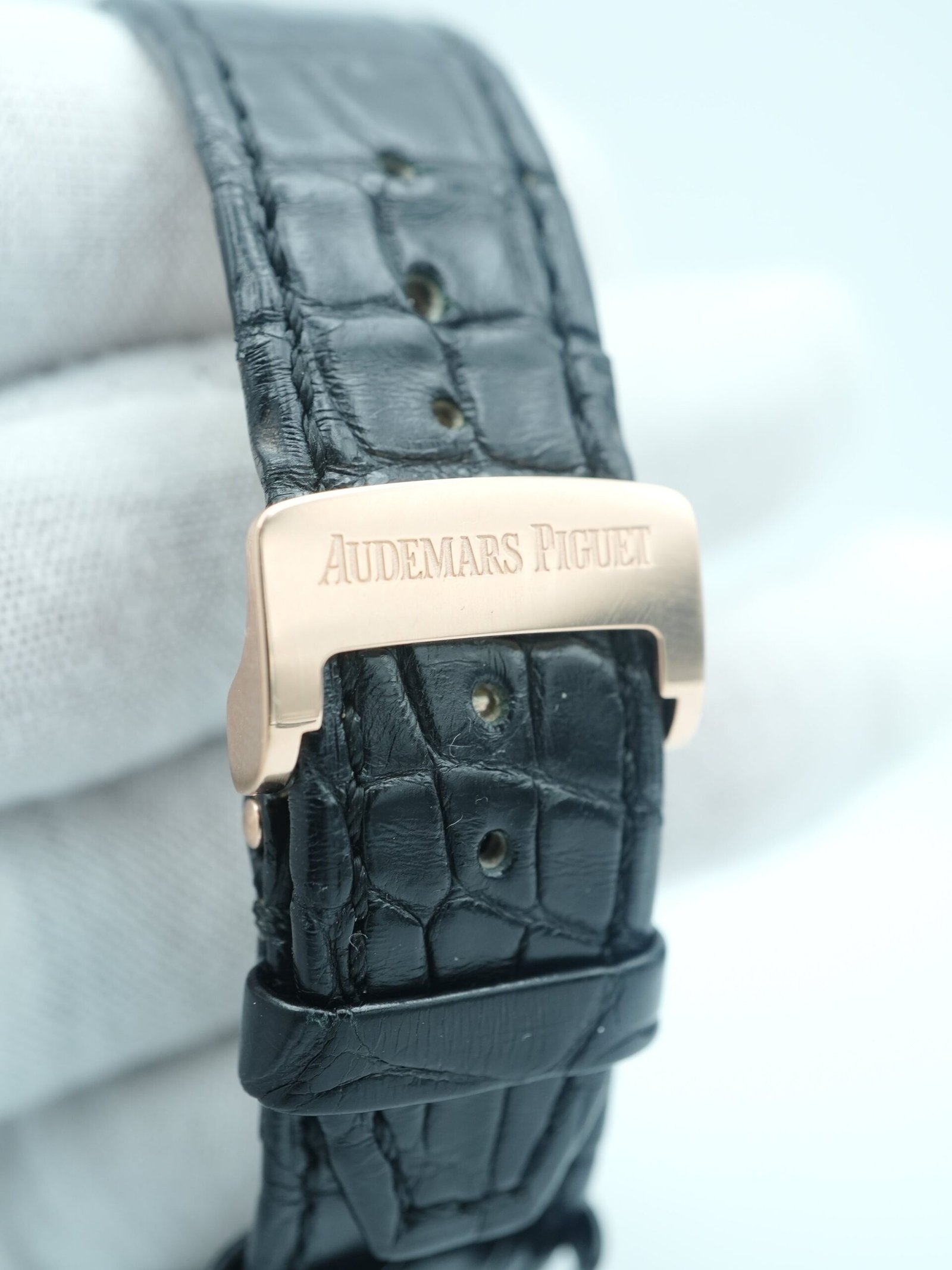 Audemars Piguet Royal Oak Chronograph 41 mm / Rose Gold Black Dial - Image 5