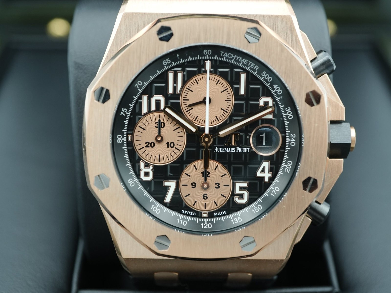 Audemars Piguet Royal Oak Offshore 42 mm / Rose Gold Black Arabic - Image 3
