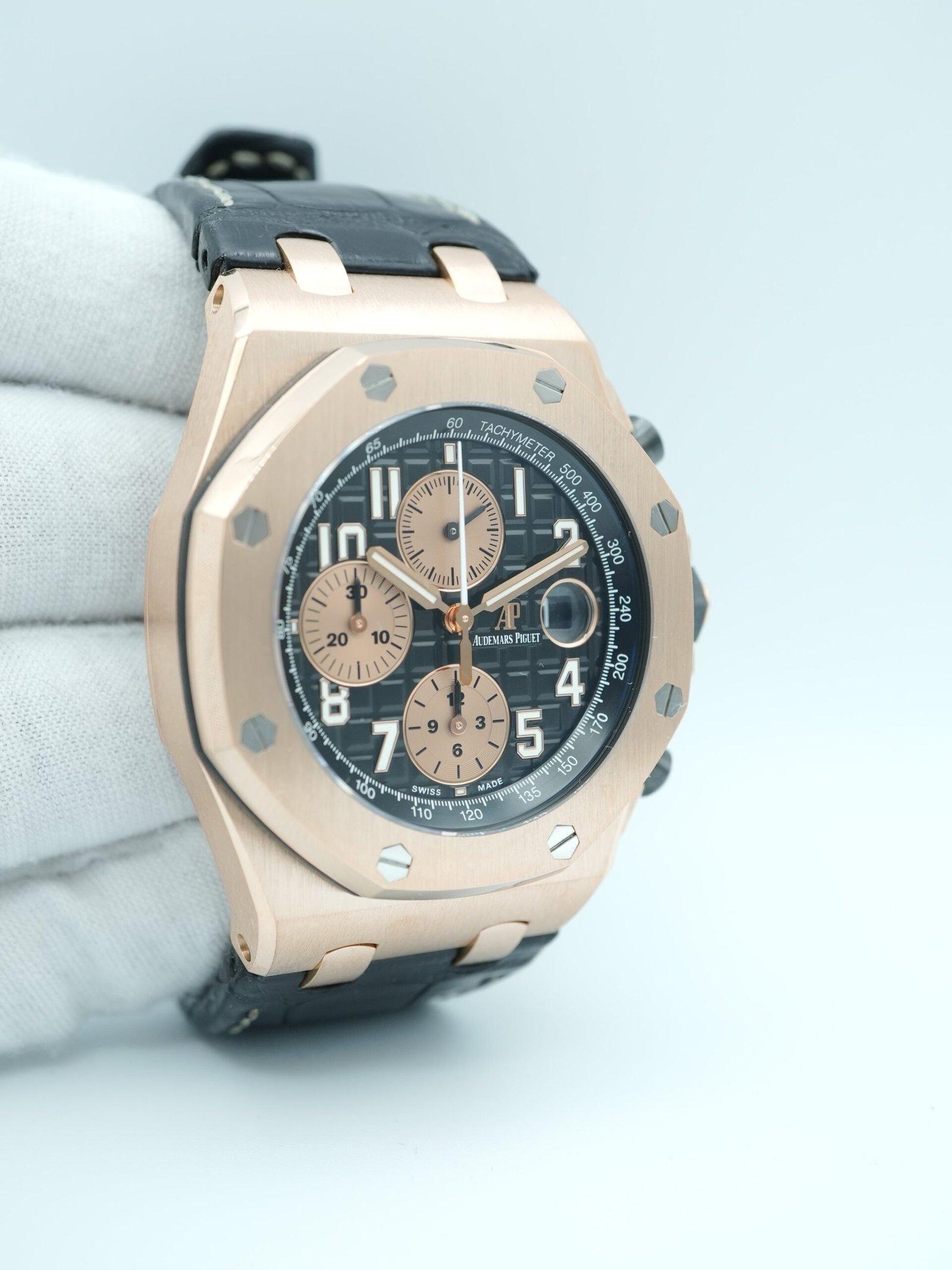 Audemars Piguet Royal Oak Offshore 42 mm / Rose Gold Black Arabic - Image 4