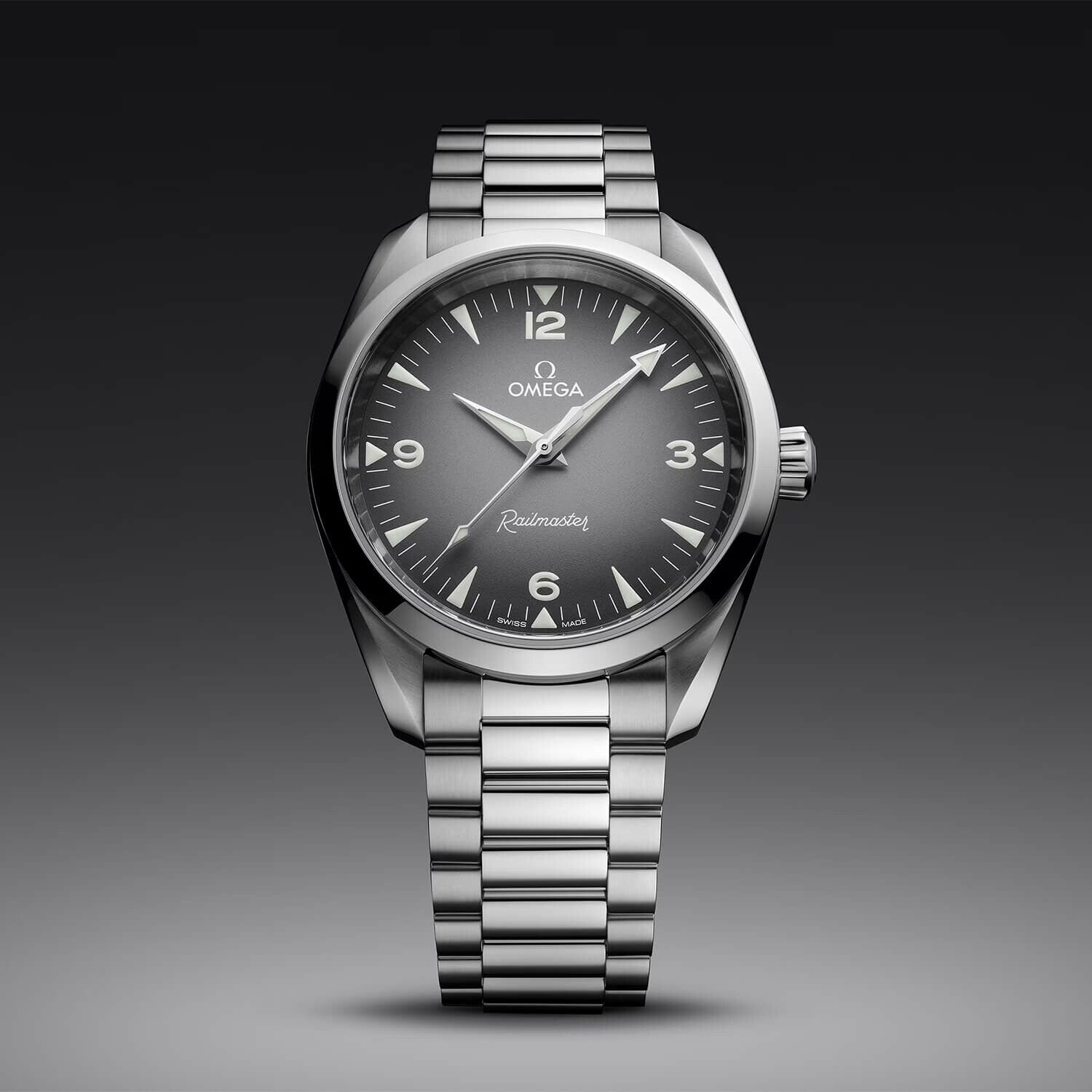 OMEGA Seamaster Railmaster 38 mm / Vintage Dial – Bracelet - Image 4