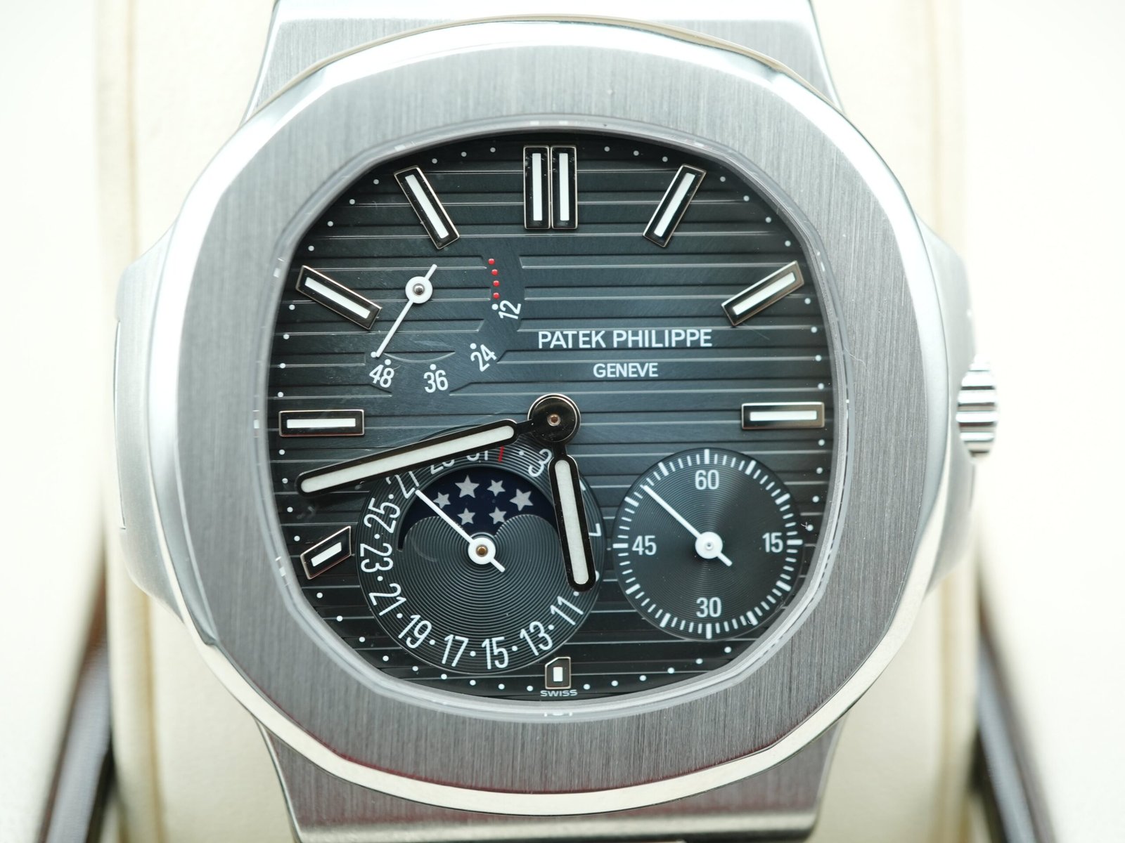 Patek Philippe 40 mm Nautilus / Bleu - Image 4
