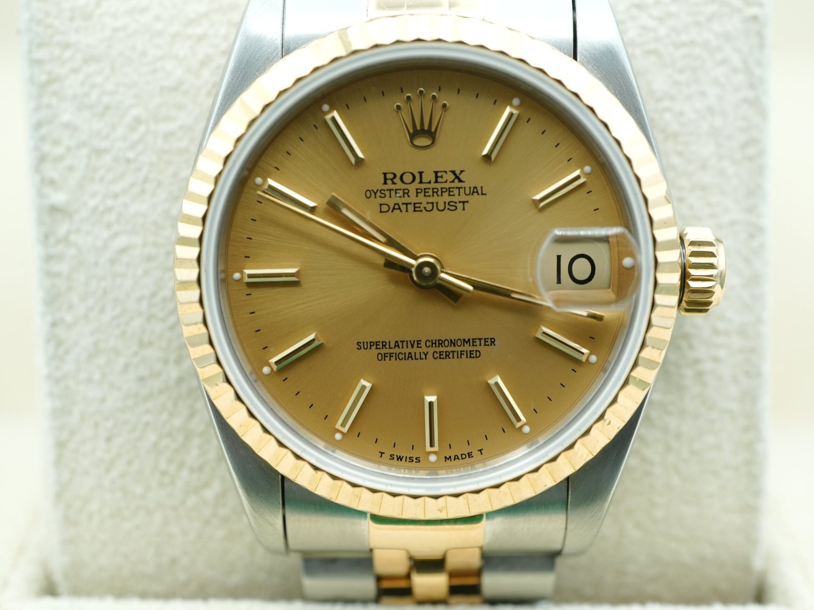 Rolex Datejust 31 mm / Champagne – Jubilee - Image 3