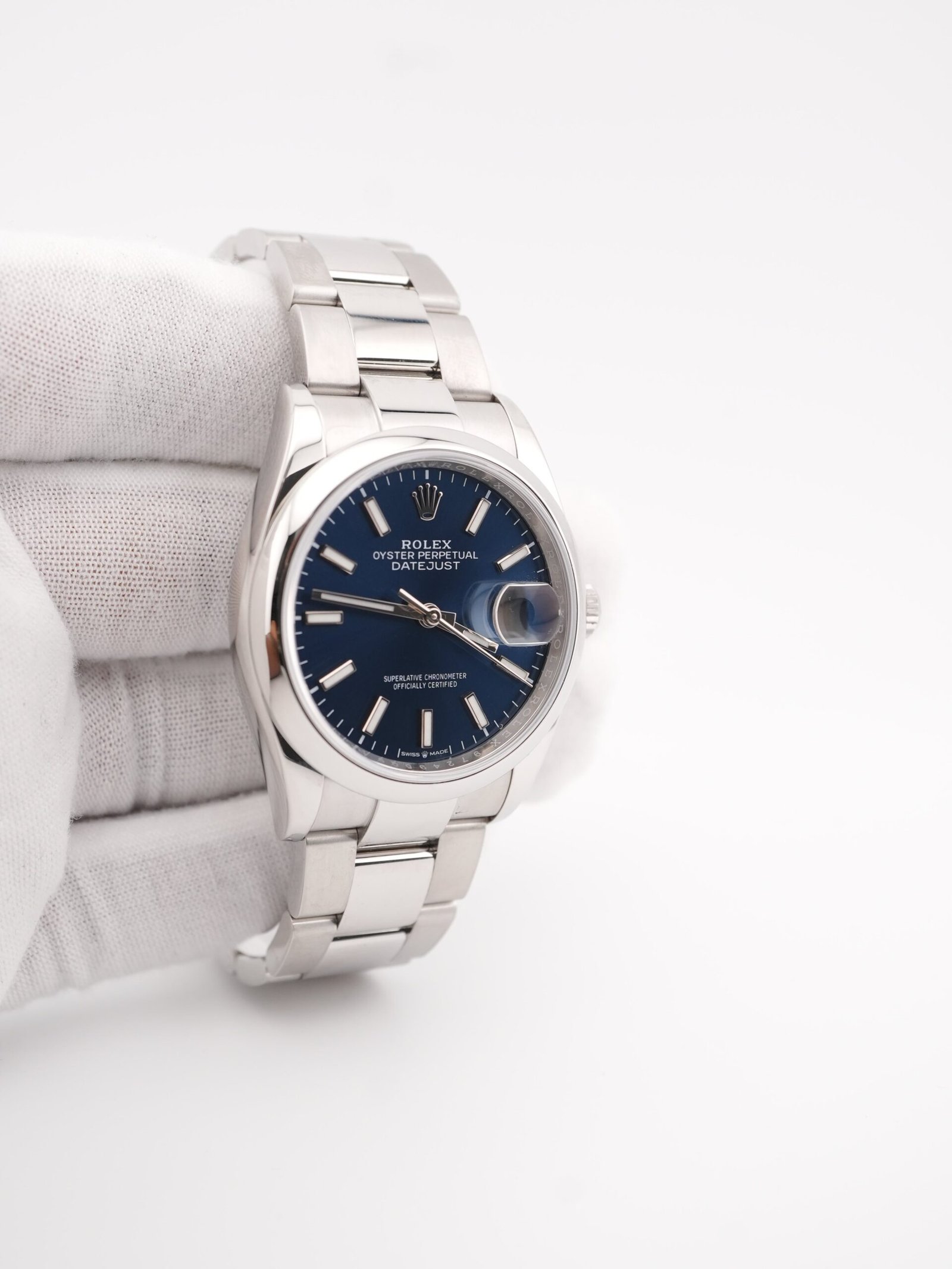 Rolex Datejust 36 mm / Blue – Oyster - Image 4