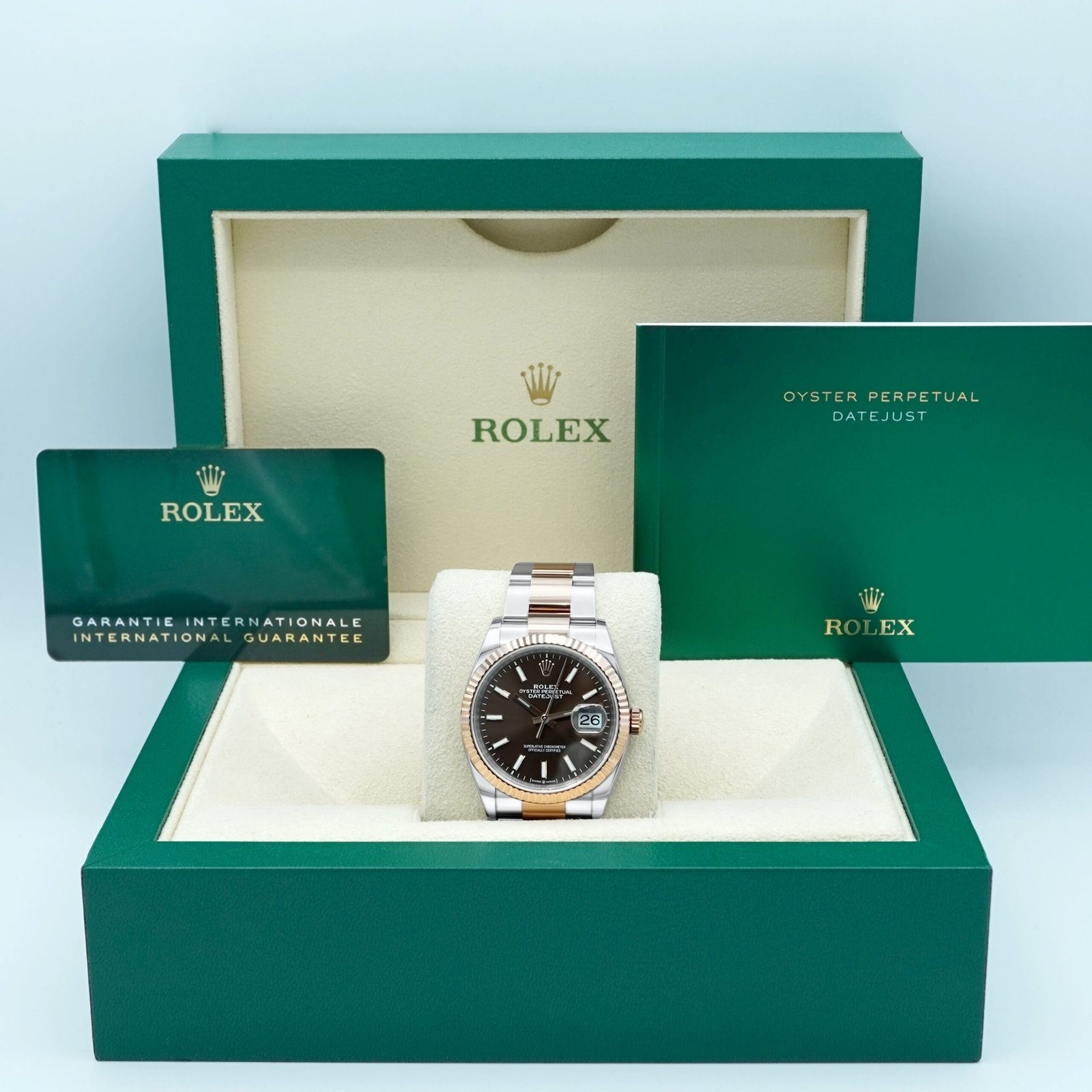 Rolex Datejust 36 mm / Brown – Oyster - Image 2