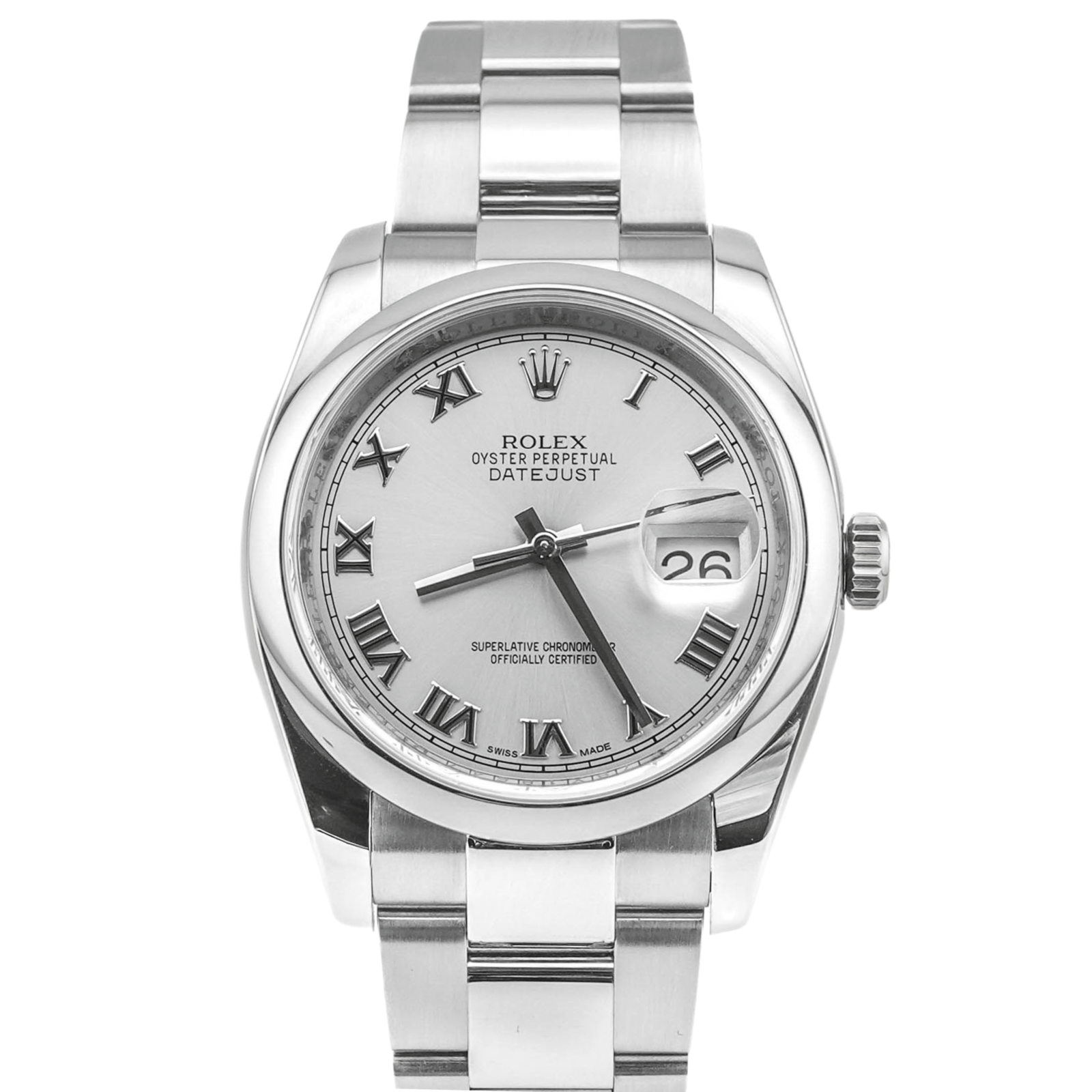 Rolex Datejust 36 mm / Rhodium Grey – Oyster