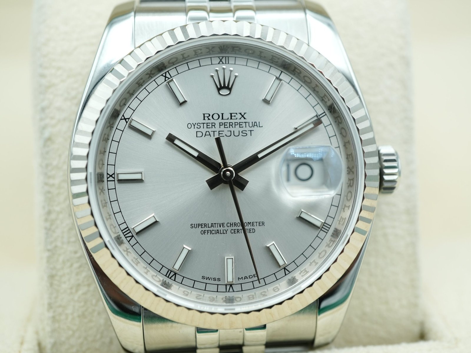Rolex Datejust 36 mm / Silver – Jubilee - Image 5