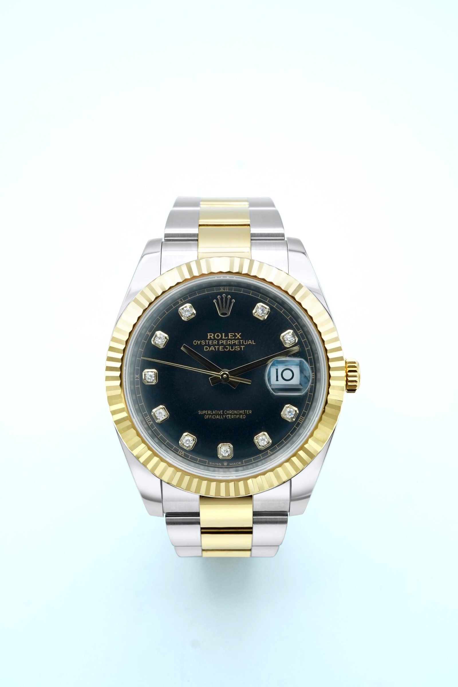 Rolex Datejust 41 mm / Black Diamond – Oyster - Image 4