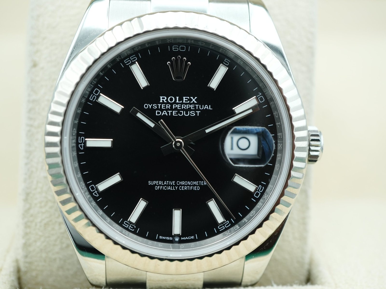 Rolex Datejust 41 mm / Black – Oyster - Image 3