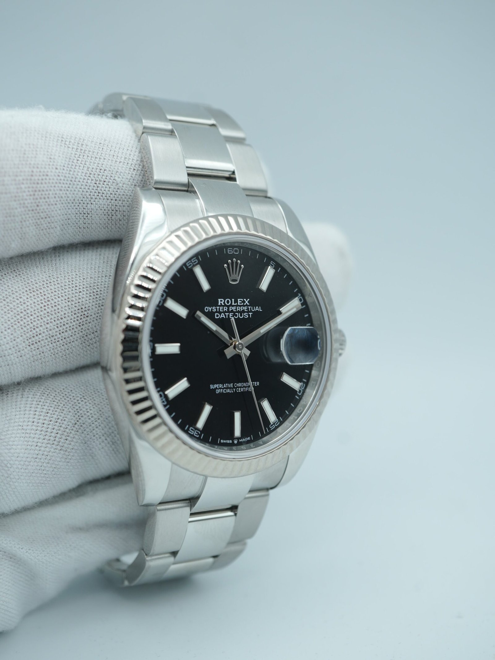 Rolex Datejust 41 mm / Black – Oyster - Image 4