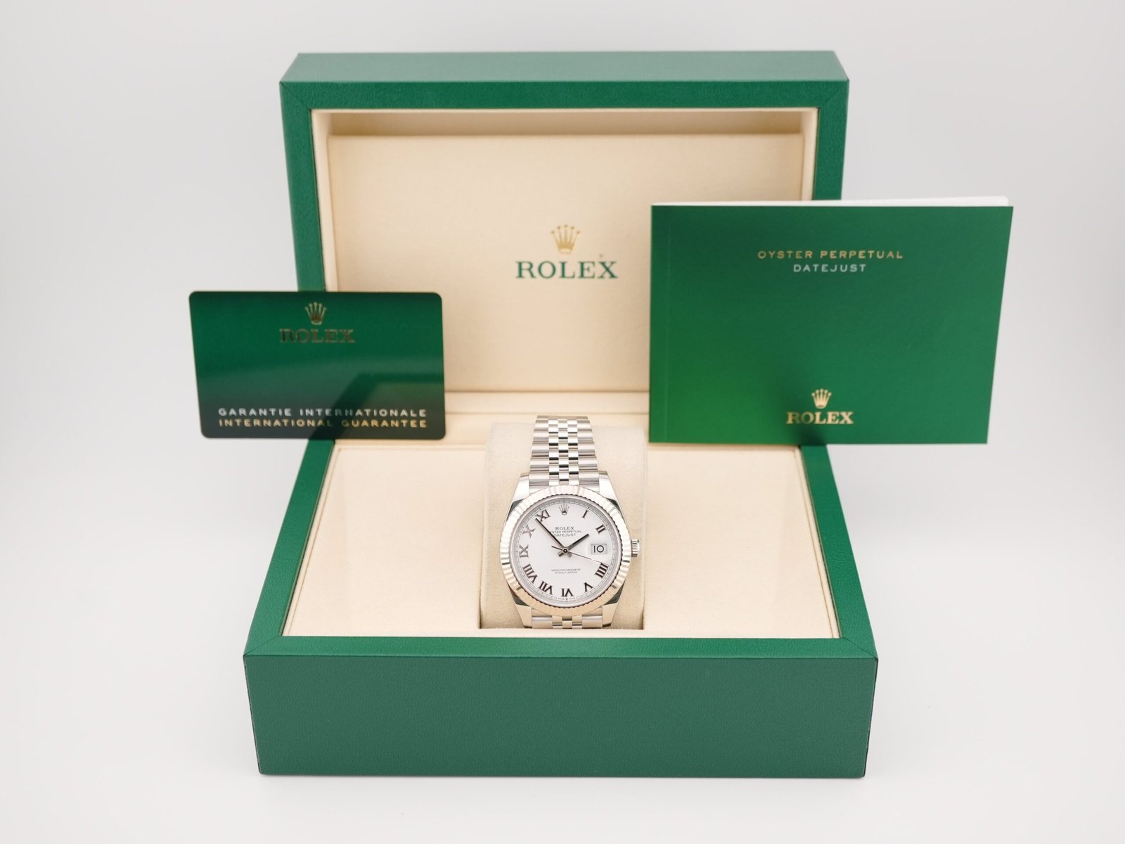 Rolex Datejust 41 mm / White Roman – Jubilee - Image 2