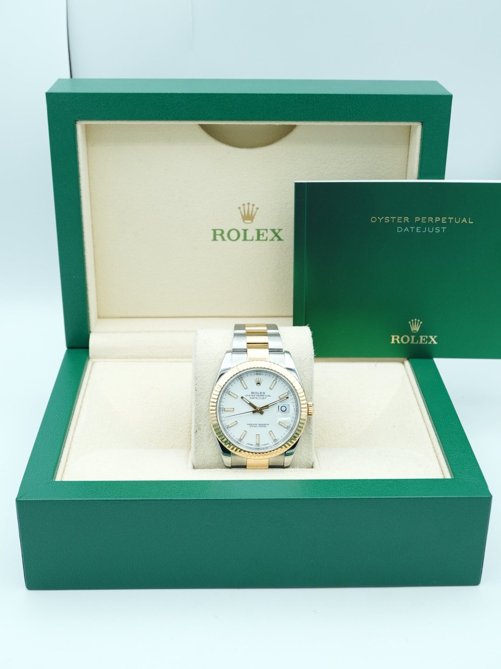 Rolex Datejust 41 mm / White – Oyster - Image 2