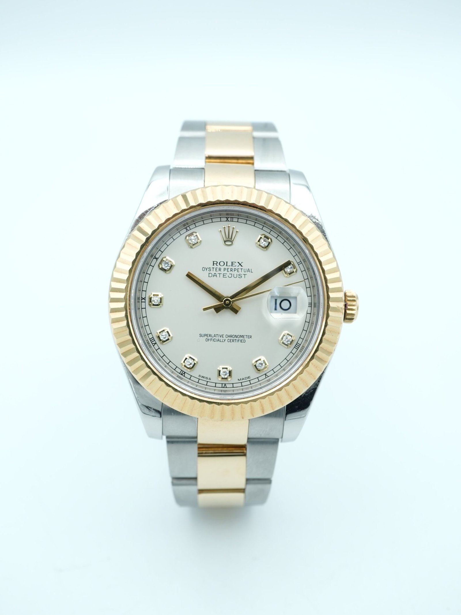 Rolex Datejust II 41 mm / Ivory Diamond – Oyster - Image 4