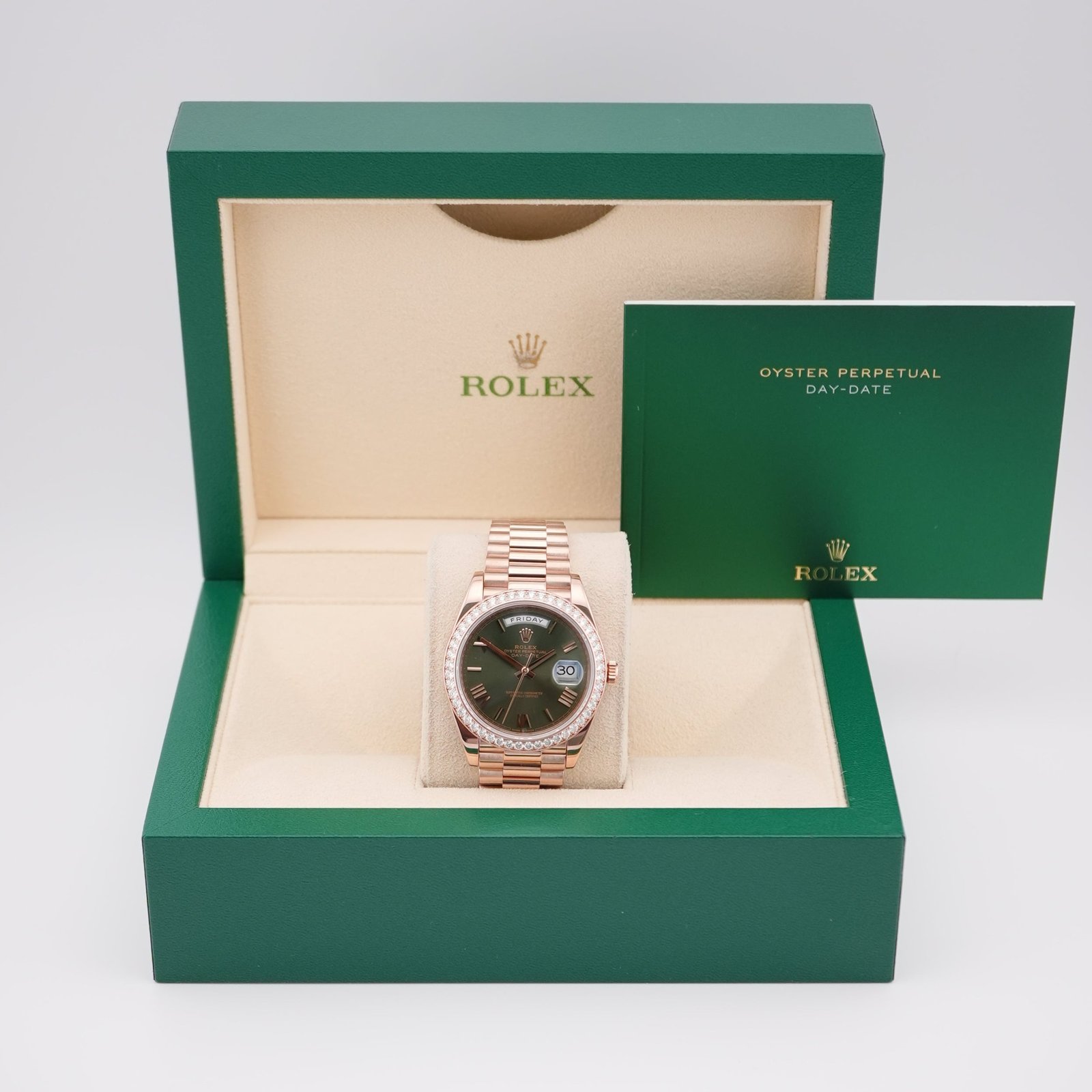 Rolex Day-Date 40 mm / Olive Green – President